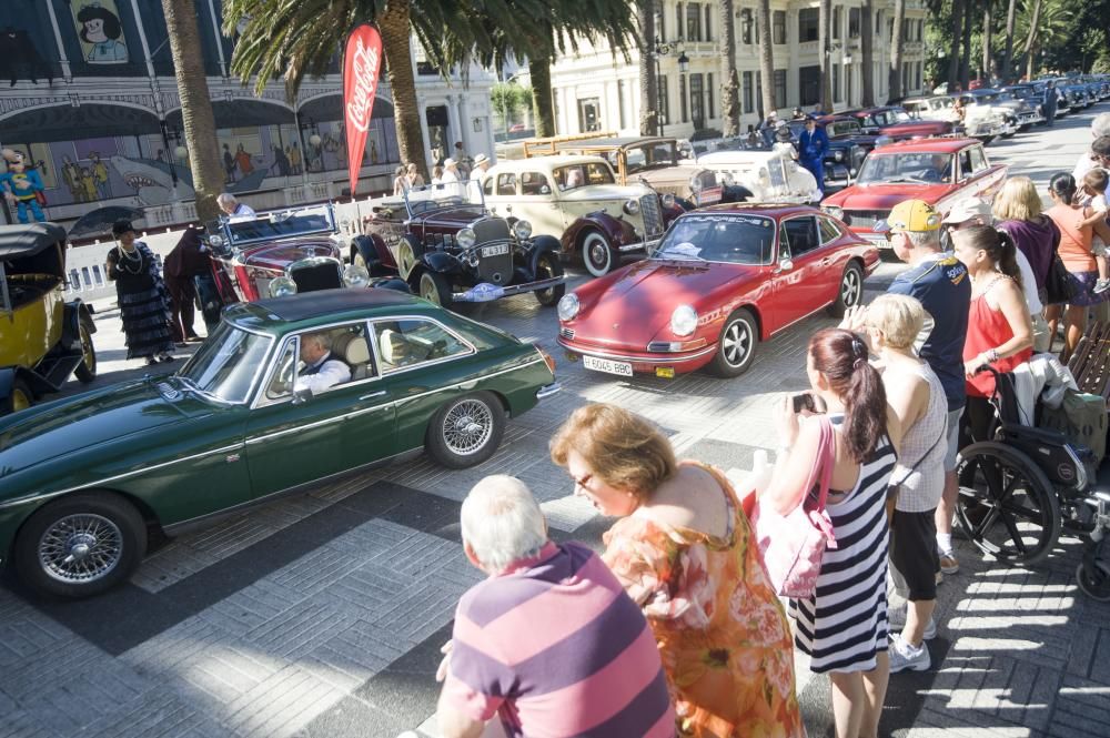 Concurso de trajes de época en el rally T. Herrera