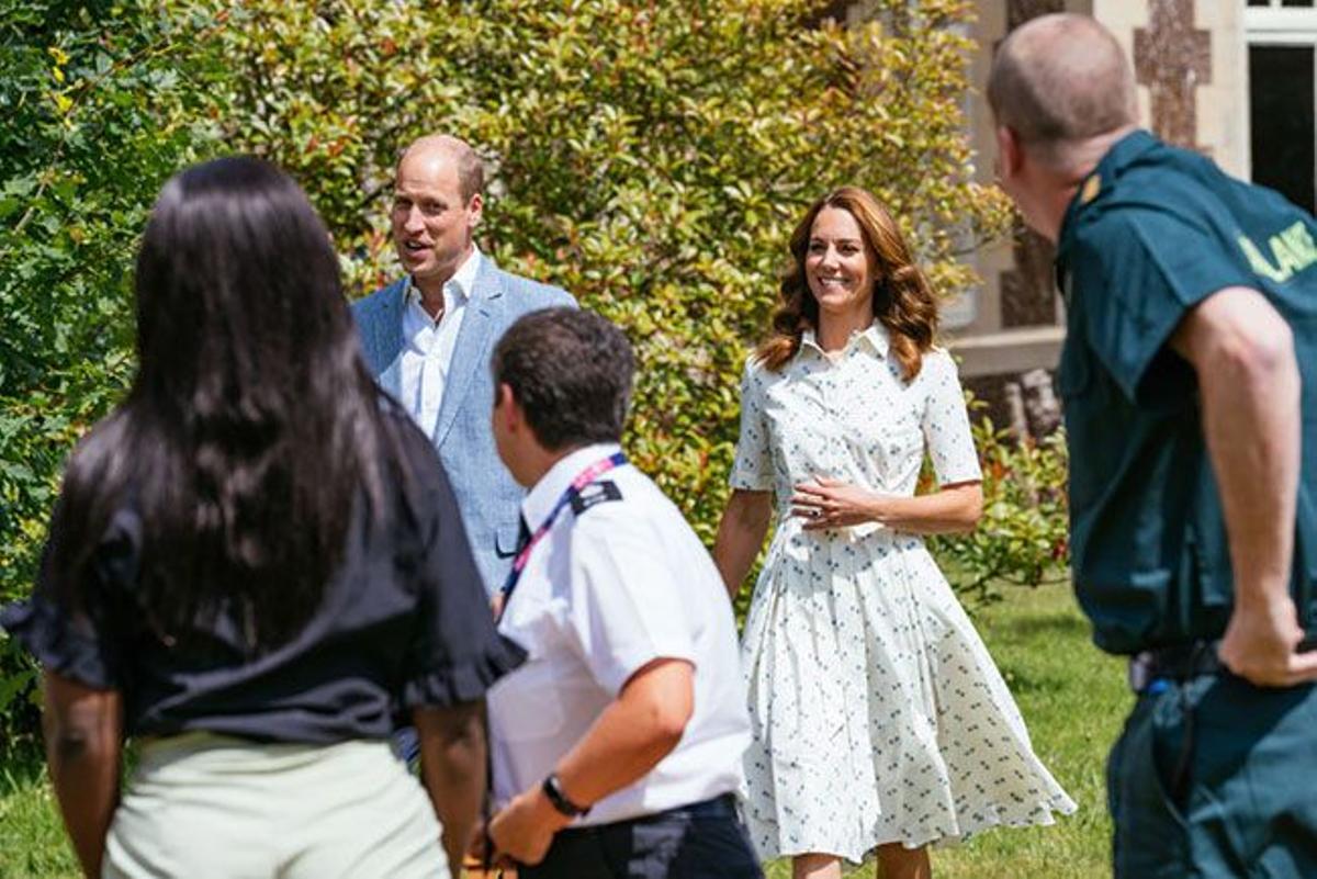 Kate Middleton y el príncipe Guillermo anuncian una importante donación
