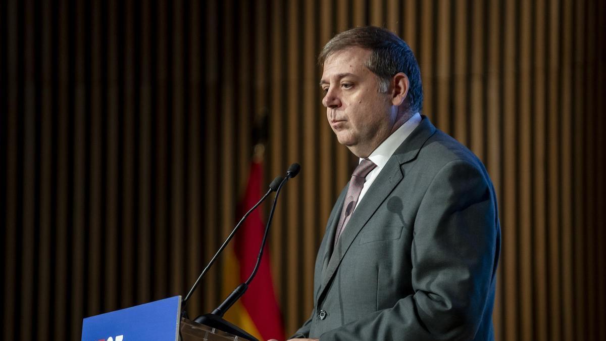 Archivo - El expresidente de Correos Juan Manuel Serrano