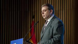 Archivo - El expresidente de Correos Juan Manuel Serrano