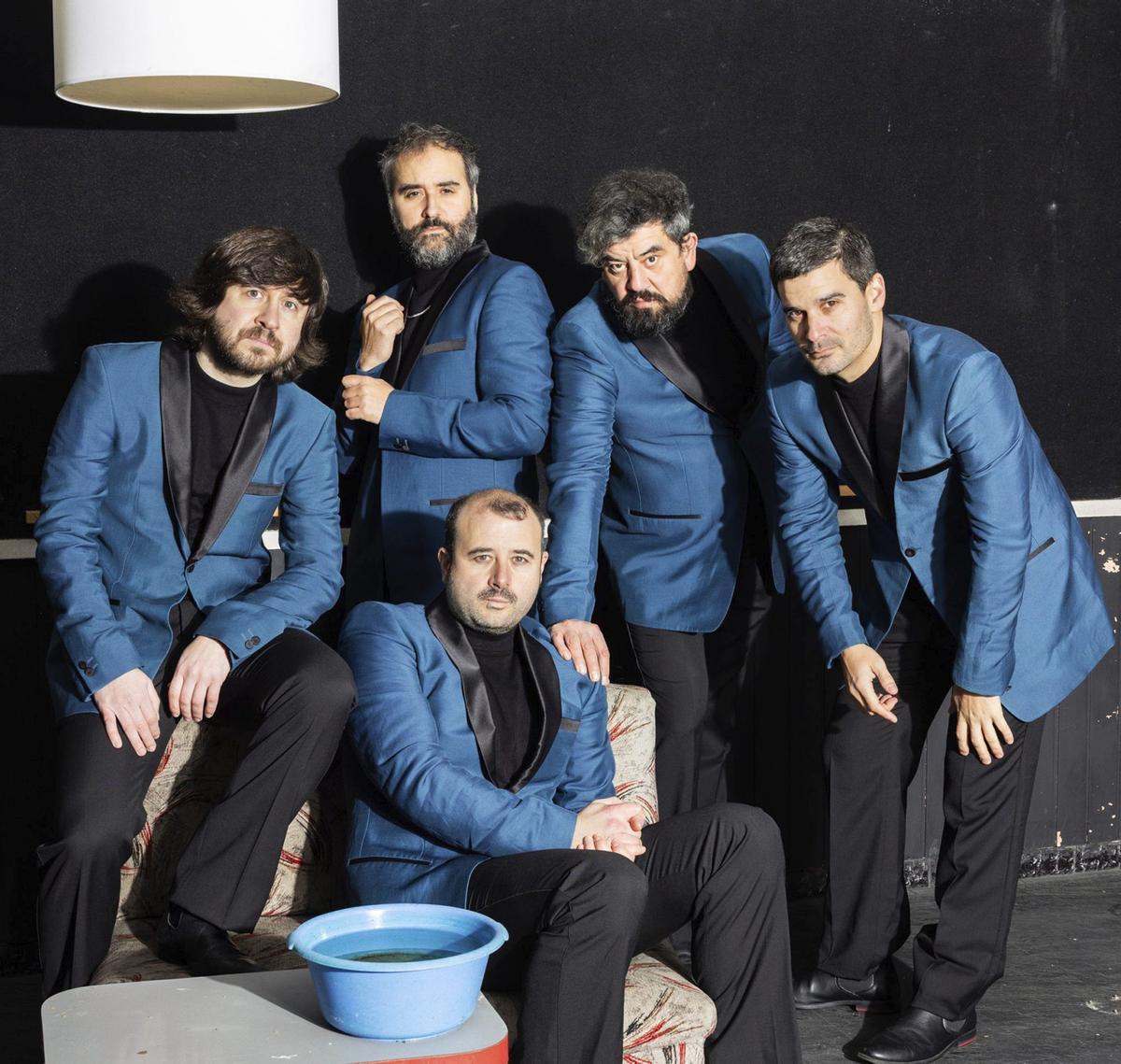 A Familia Caamagno ao completo.