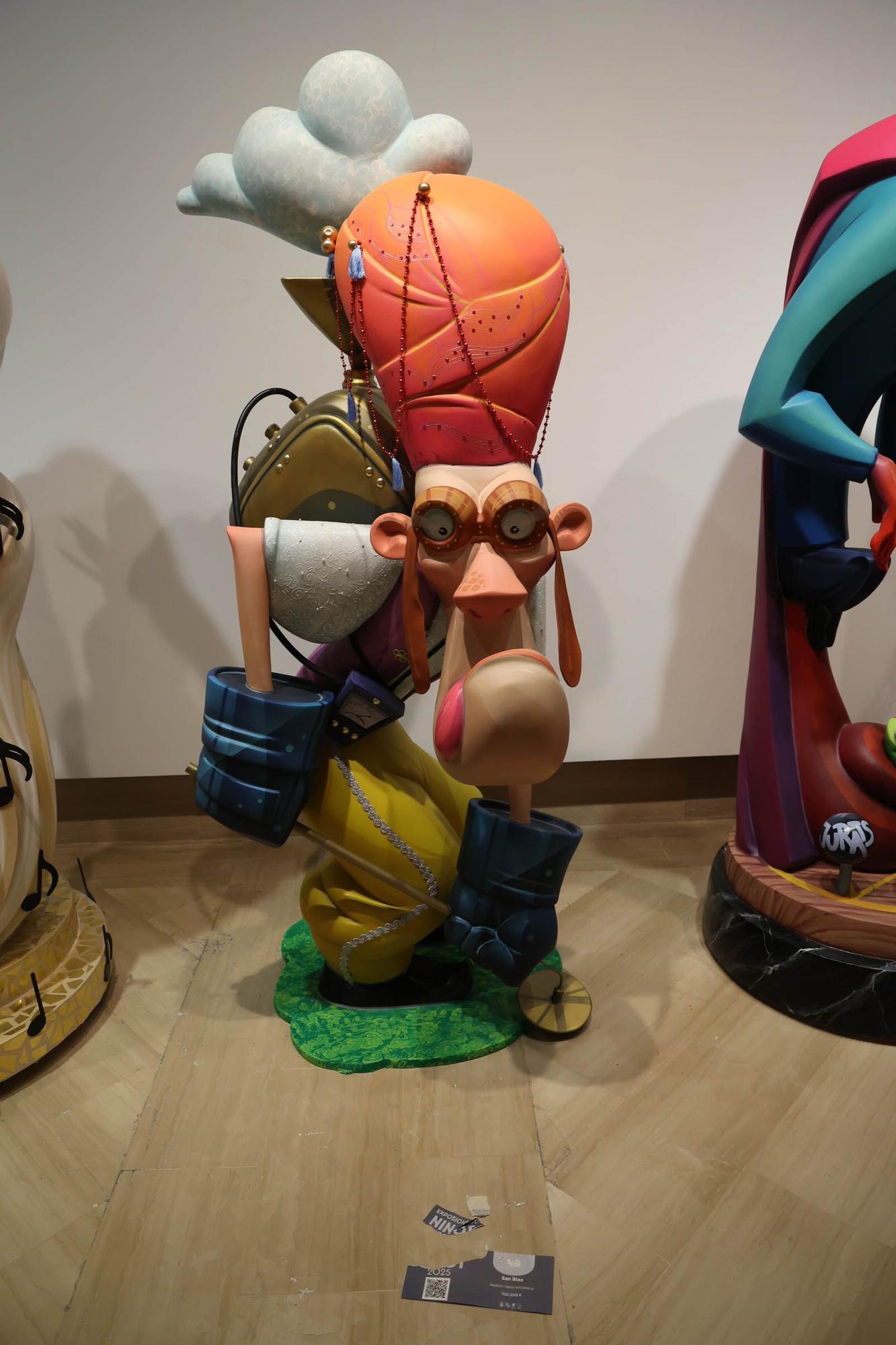Exposición del Ninot adulto de las hogueras 2025