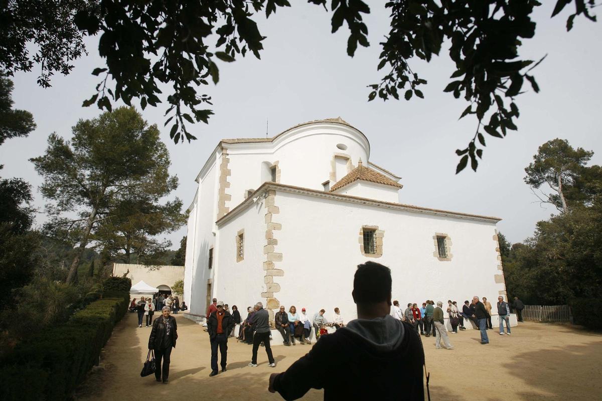 L’ermita de Santa Cristina de Lloret de Mar.