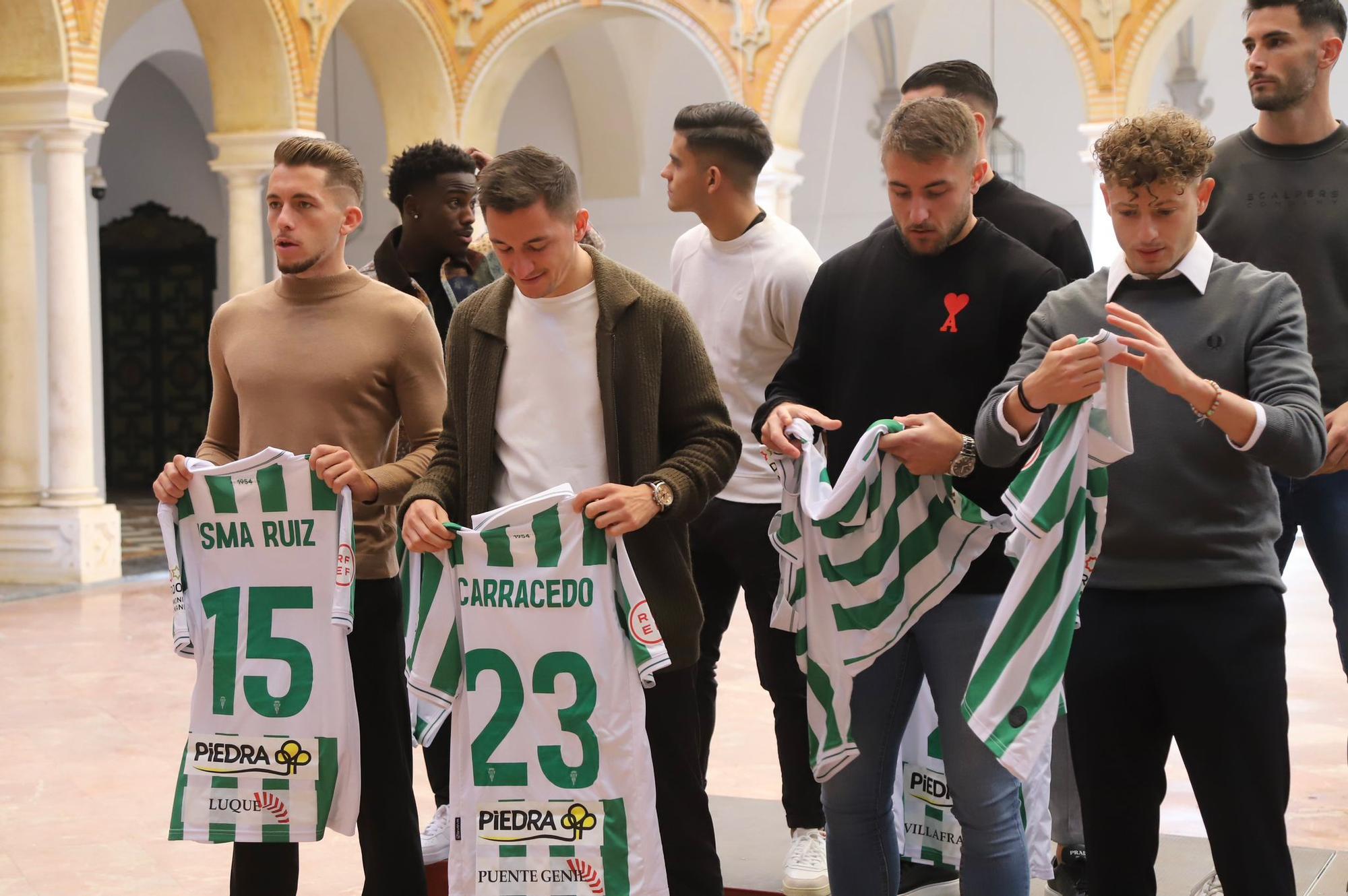 La firma del convenio entre la Diputación y el Córdoba CF, en imágenes