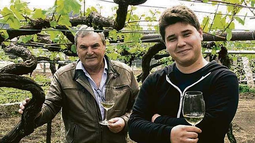 Gerardo y Manuel, de las bodegas Gerardo Méndez.