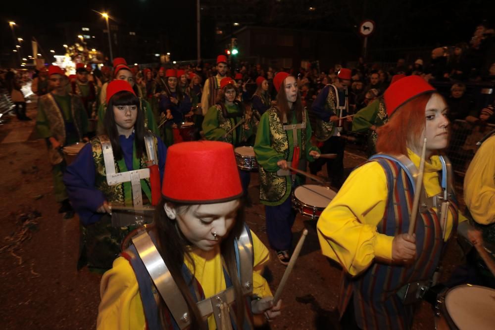 Cabalgata de Reyes 2019 en Gijón