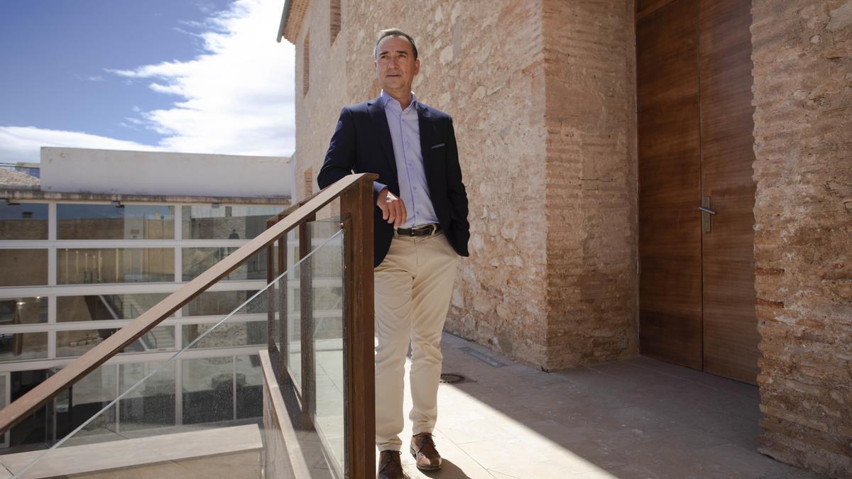 Robert Raga en el ECA del Castell de Riba-roja.