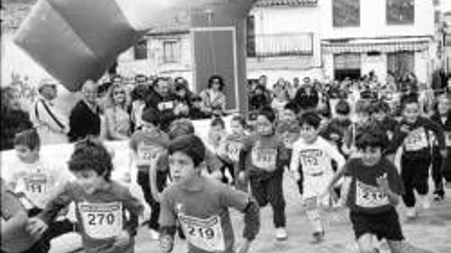 Los más jóvenes de la Subida al Castillo de Portezuelo