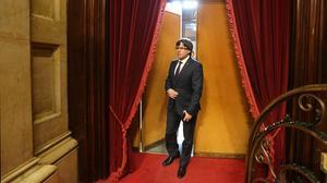 Puigdemont avisa que la independència va de debò.