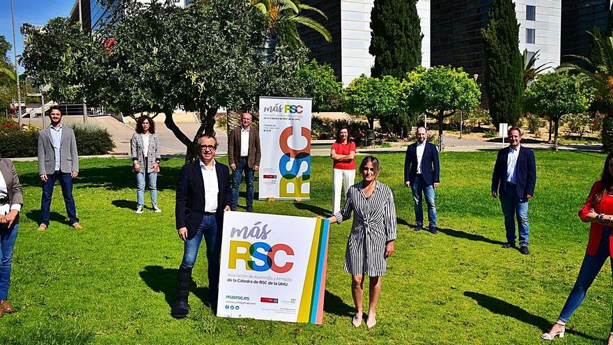 Fundadores de la asociación ‘Más RSC’. | L.O.