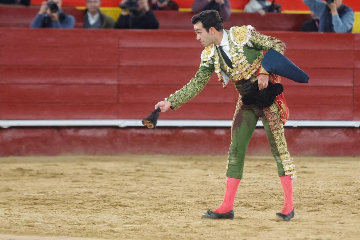 El mano a mano entre Borja Jiménez y Tomás Rufo de la Feria de Fallas, en imágenes