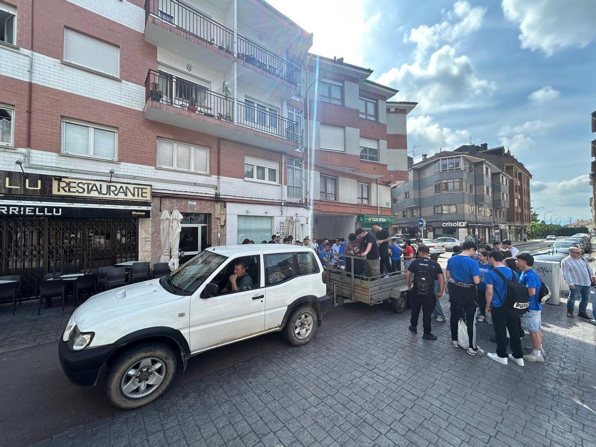 La jira a Santufirme en Llanera, en imágenes
