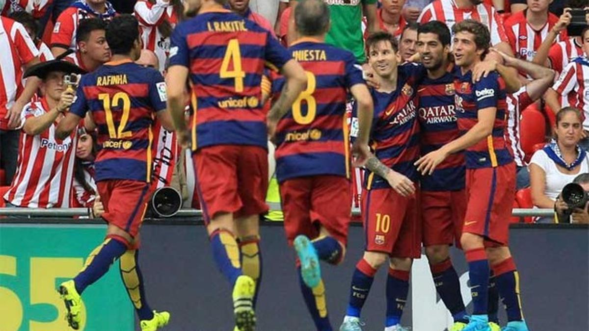 Cuando Suárez anota, el FC Barcelona siempre gana