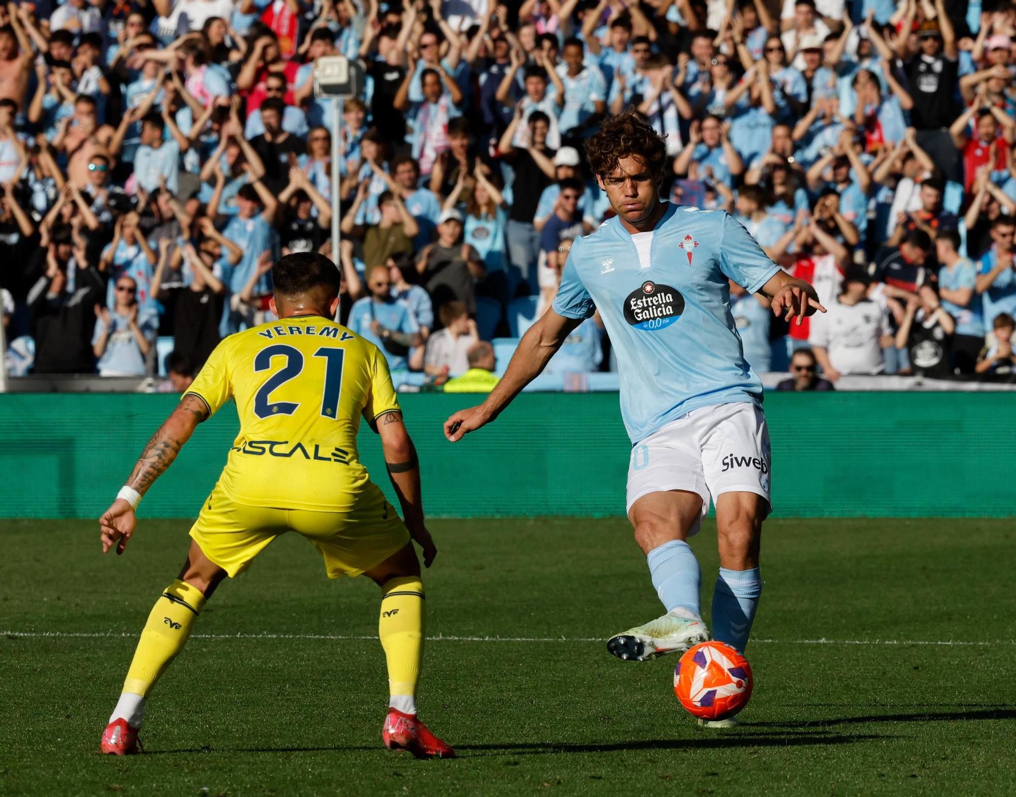 Las mejores imágenes del Celta-Villarreal