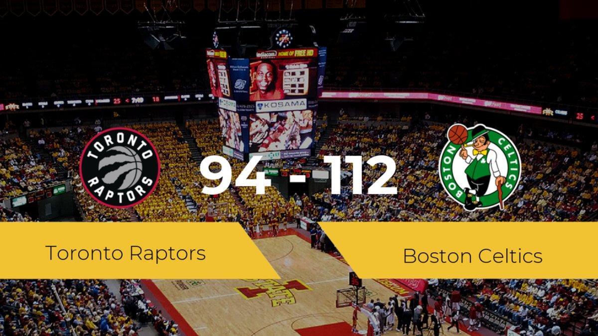 Boston Celtics se queda con la victoria frente a Toronto Raptors por 94-112