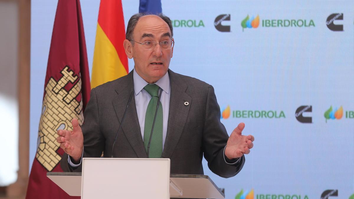 El presidente de Iberdrola, Ignacio Sánchez Galán.