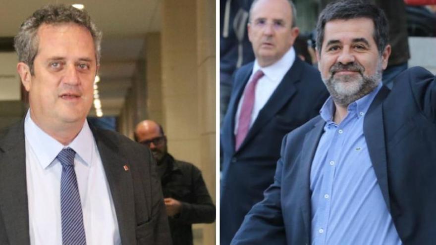 Joaquim Forn i Jordi Sànchez.