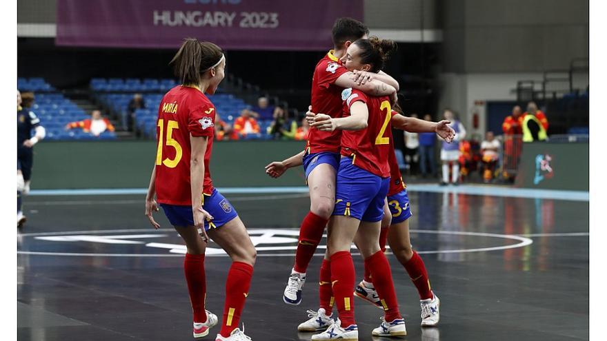 Mayte Mateo y Noelia Montoro, a la final del Europeo femenino de fútbol sala