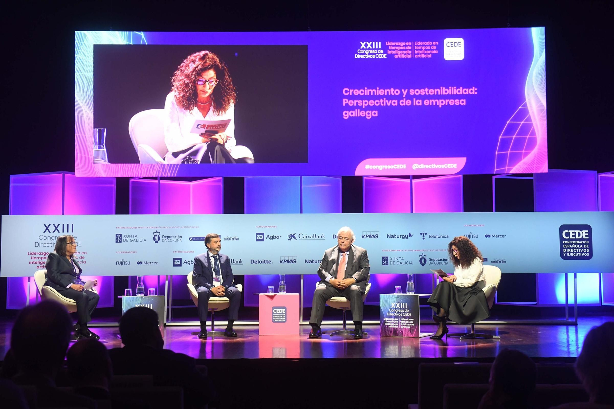 A Coruña congrega a 1.400 ejecutivos en el XXIII Congreso de directivos CEDE