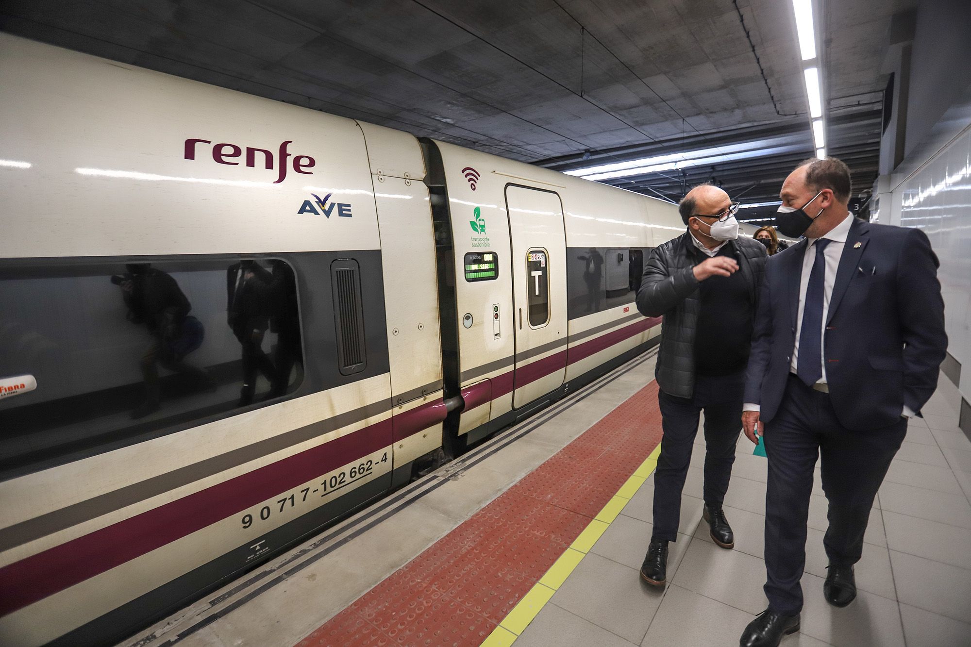 Así fue la inauguración de la nueva línea de AVE de Orihuela