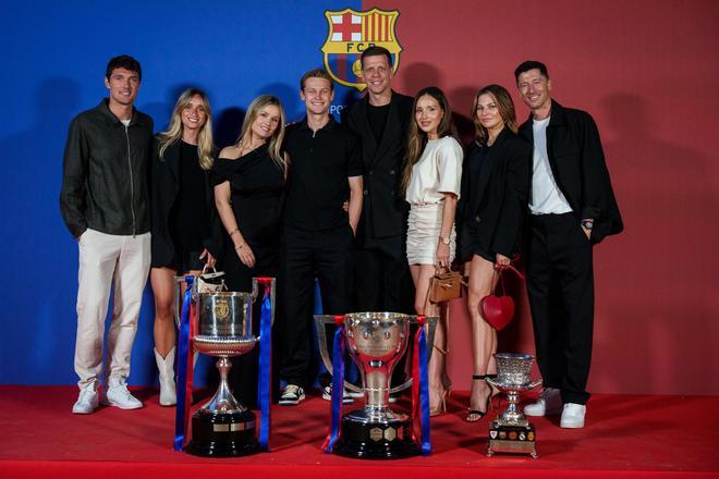 La fiesta de los campeones: Así posaron en la cena de celebración