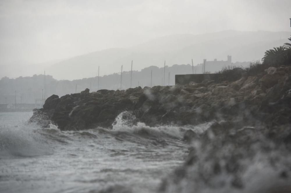 Unwetter auf Mallorca.