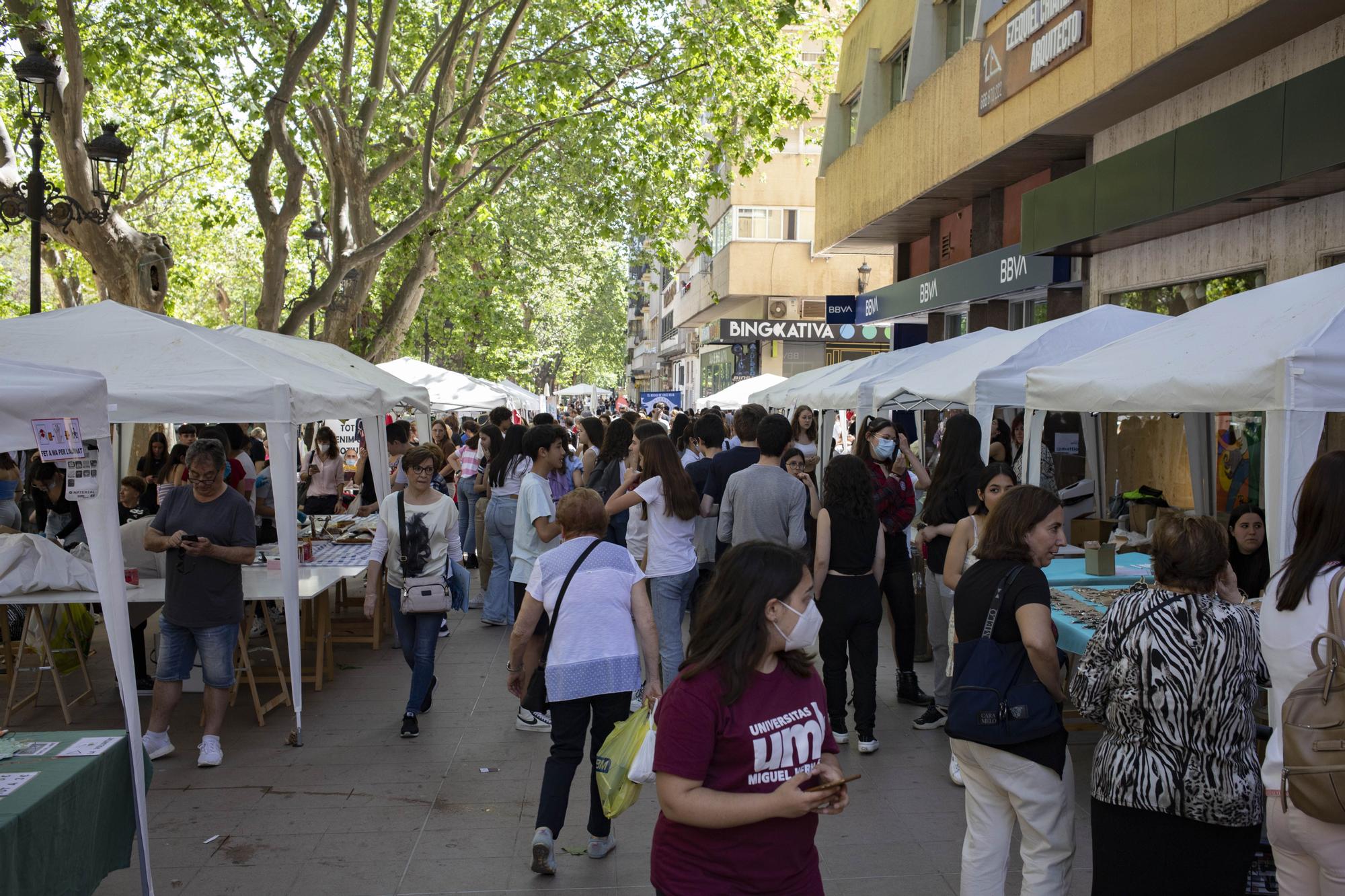 VII feria solidaria Intercentres de Xàtiva