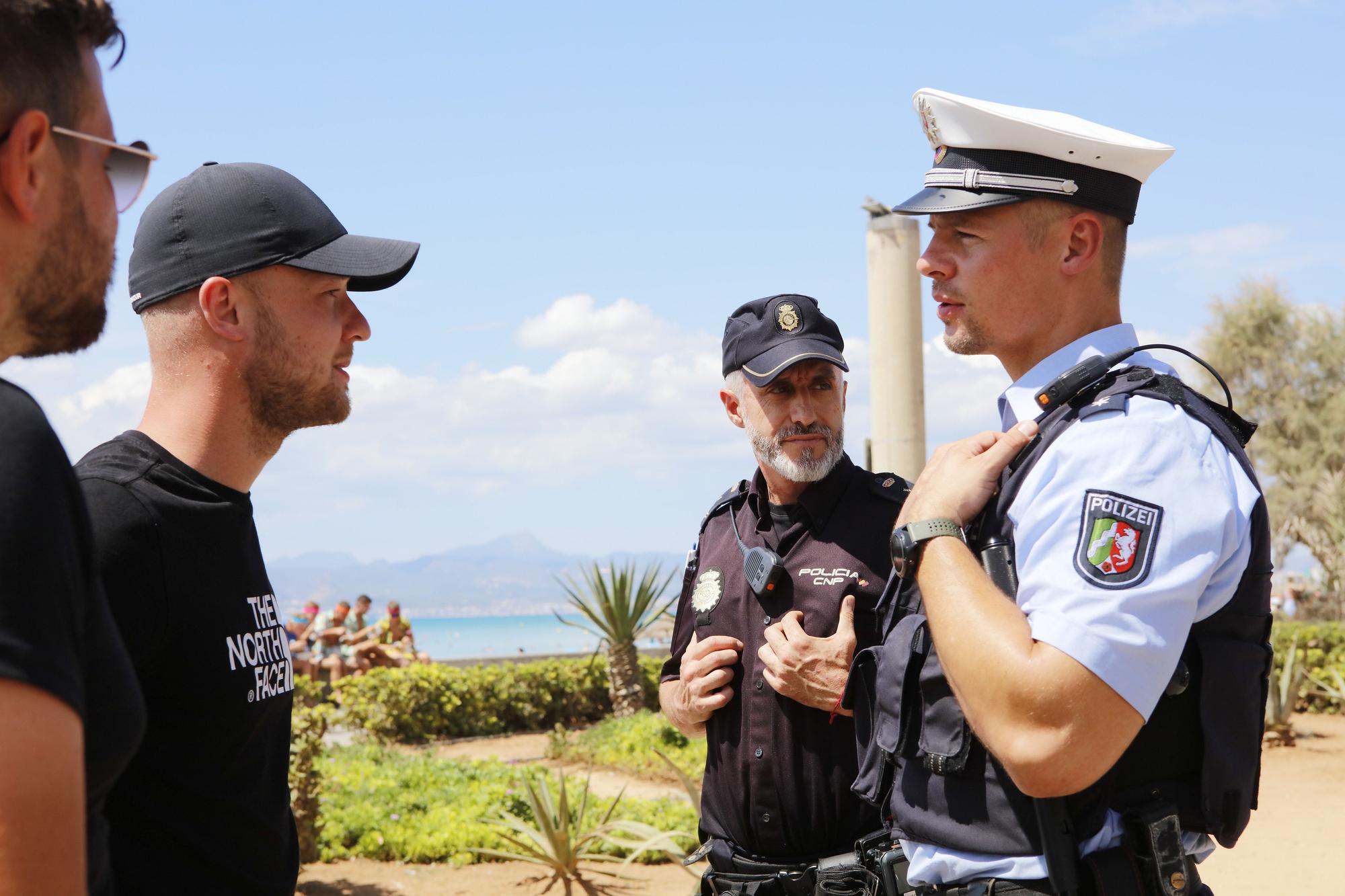 Auf Streife mit der deutschen Polizei am Ballermann