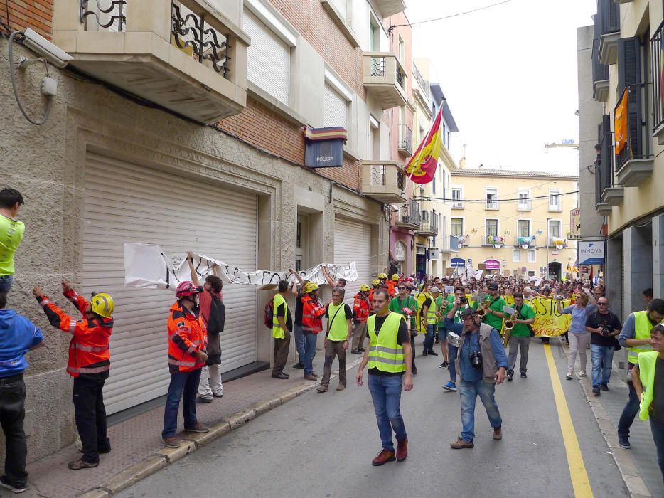 Manifestació a Figueres.