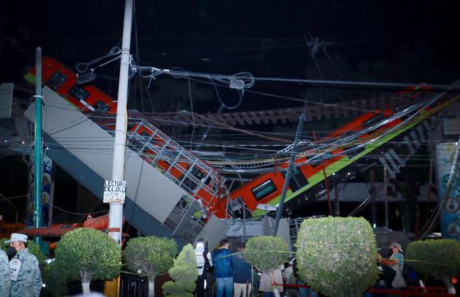 Accidente en el metro de Ciudad de México