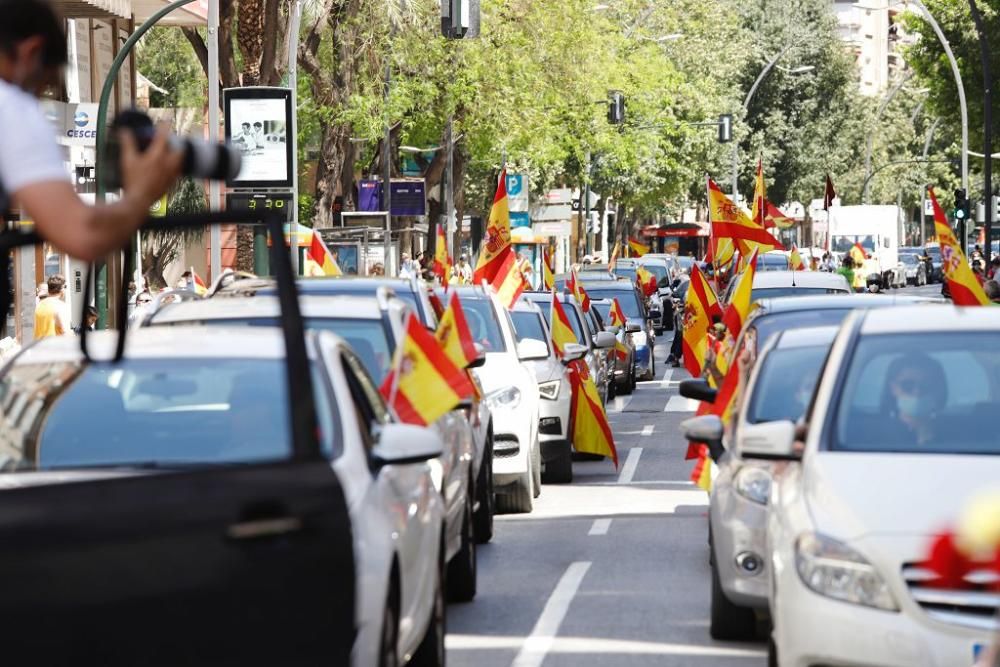 Manifestación contra el Gobierno de Sánchez