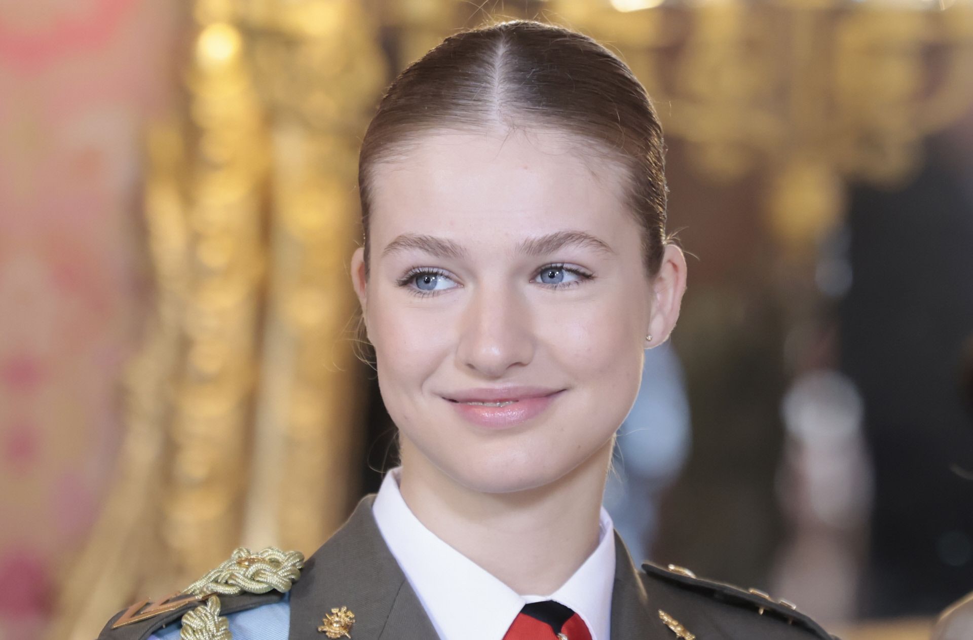La princesa Leonor debutó este año en la Pascua Militar