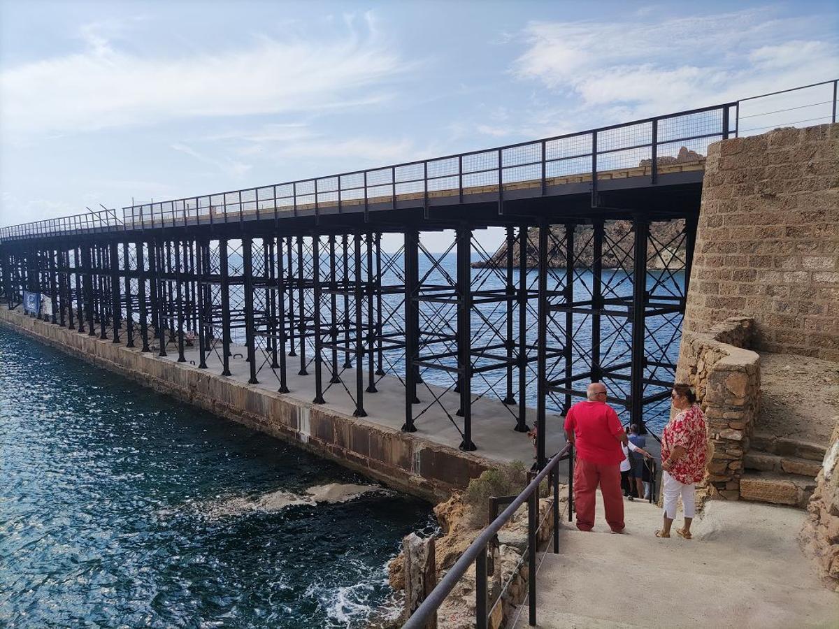 La restauración del Embarcadero de Hornillo de Águilas, en imágenes