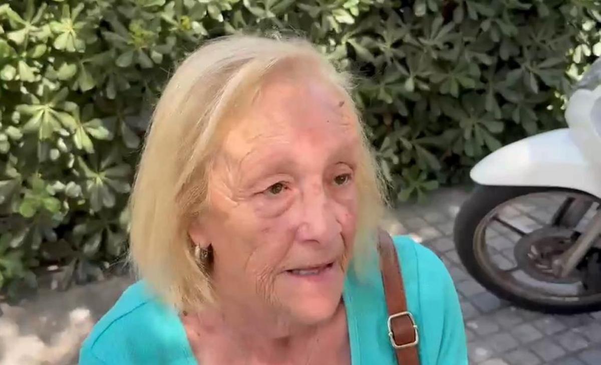 Joaquina Belmonte, familiar de paciente