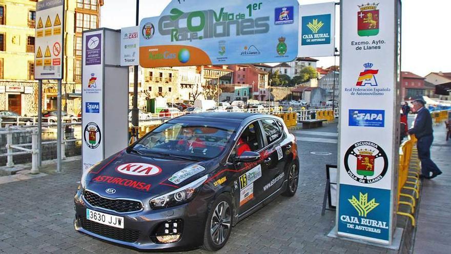 Eneco Conde (Kia) en la salida de 2016.