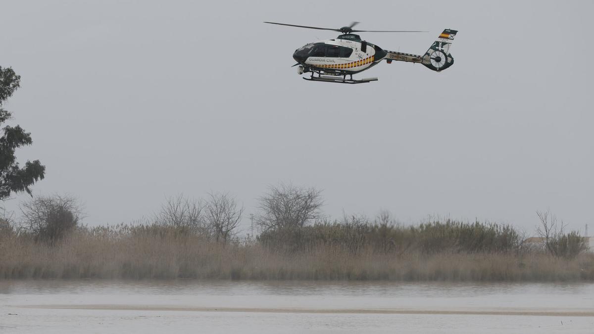 Un helicóptero de la Guardia Civil en una imagen de archivo.