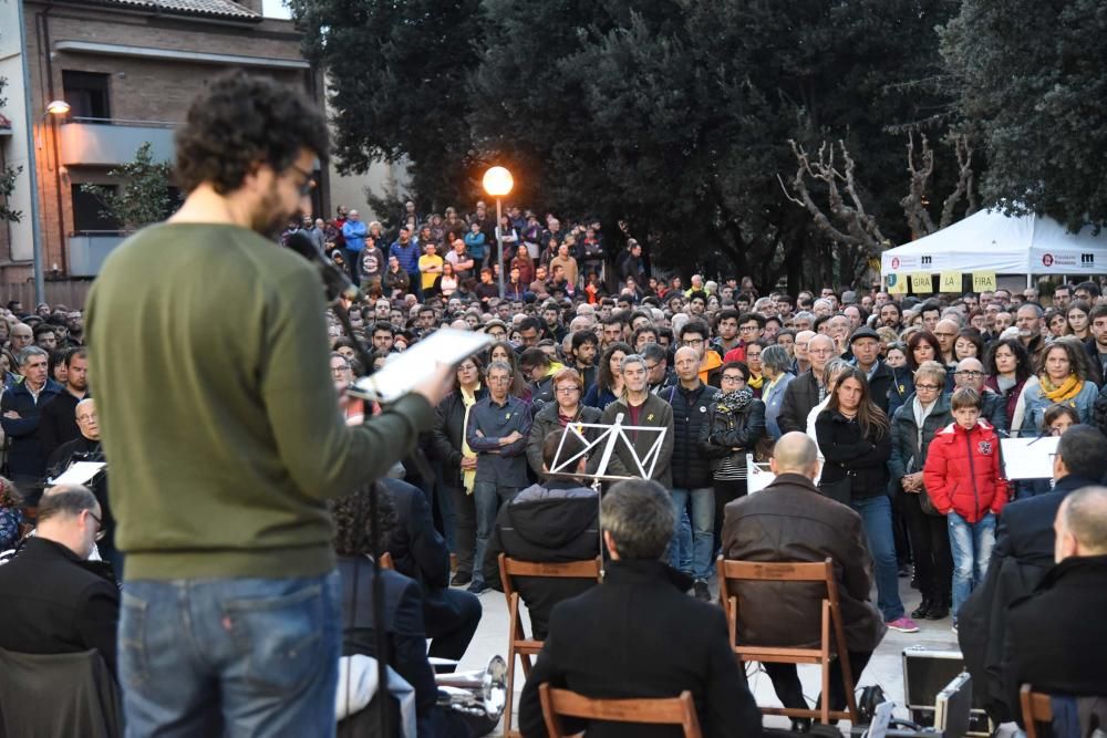 Marxa silenciosa contra l''atac feixista al poble