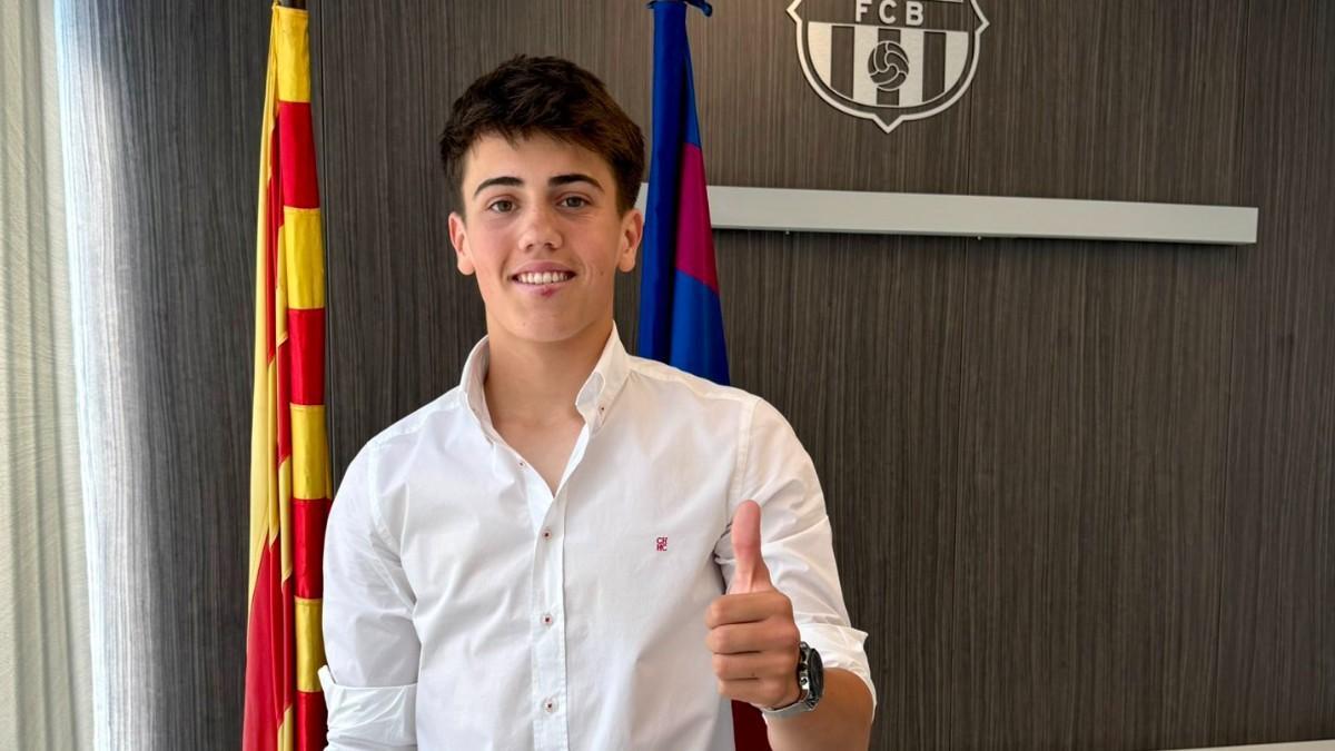 Roberto Tomás se mostró feliz con su renovación