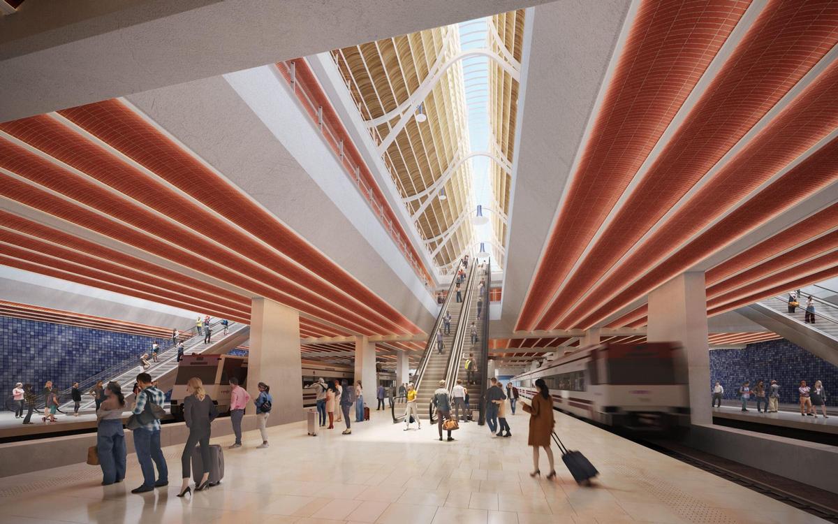 Así será la futura Estación Central de València