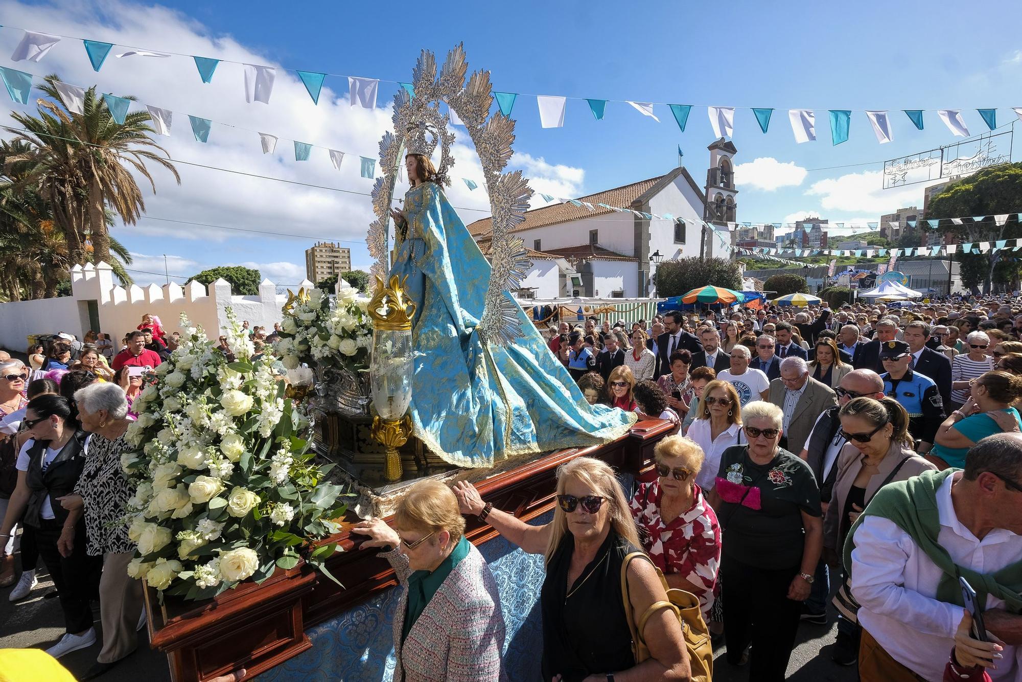 Procesión de la Inmaculada Concepción en Jinámar (Telde)