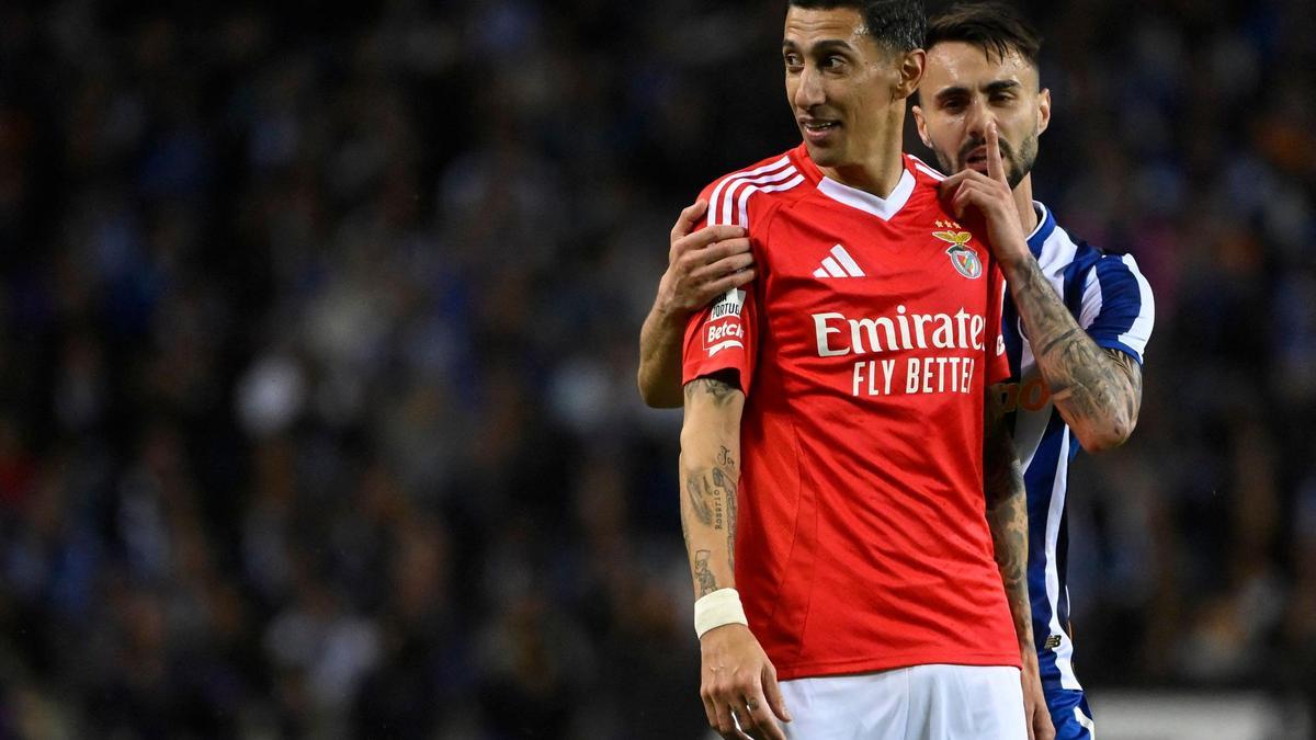 Ángel di María, futbolista del Benfica.