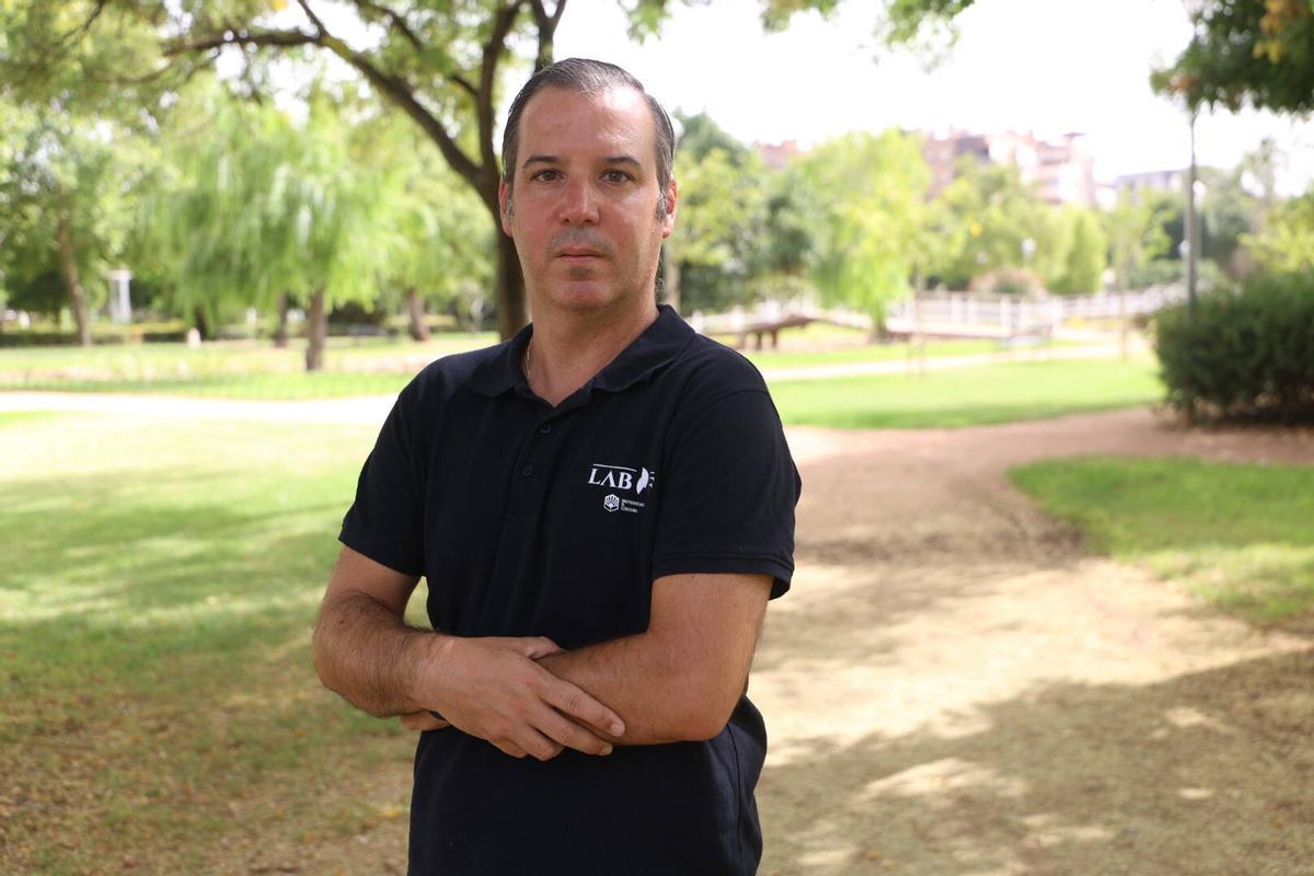 El experto en incendios forestales, Juan Ramón Molina.