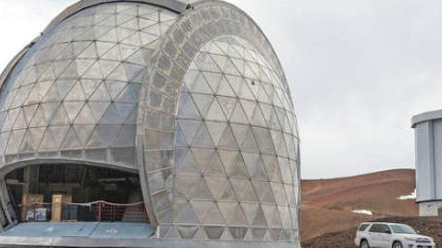 Telescopio Camill Submillimeter, ubicado en Mauna Kea.