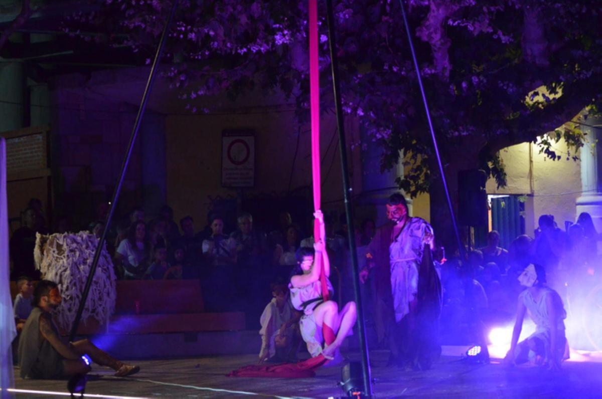 GALERÍA / El espectáculo "Prometeo" en Benavente, en imágenes