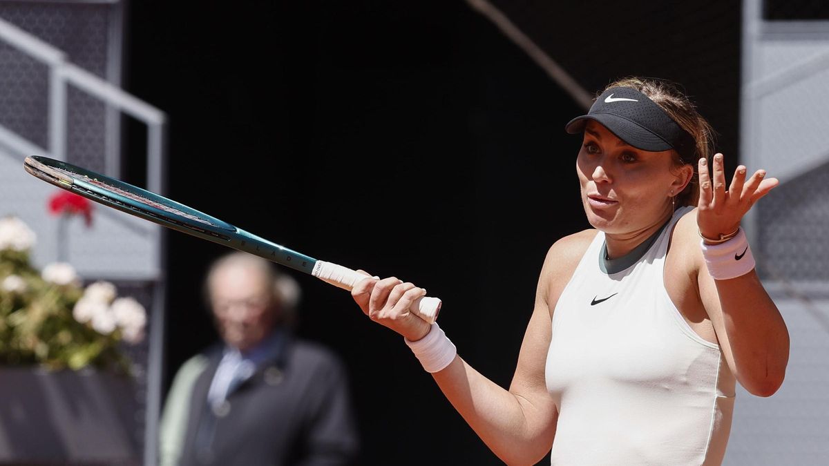 Paula Badosa, tras caer derrotada ante Jessica Bouzas en primera ronda del Mutua Madrid Open