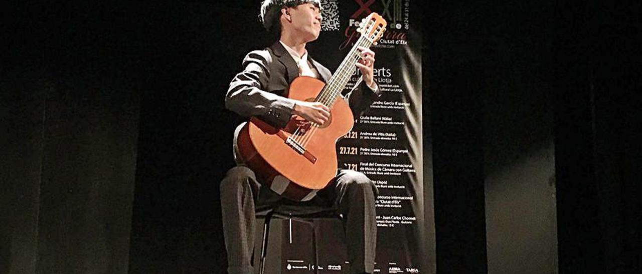 El guitarrista japonés premiado Sohta Nakabayashi. | INFORMACIÓN