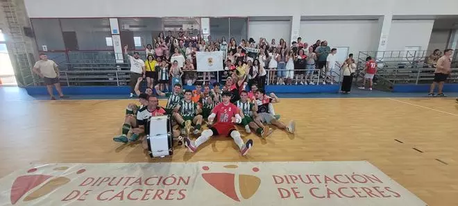 Las imágenes del XXV Trofeo Diputación de Cáceres de fútbol sala masculino