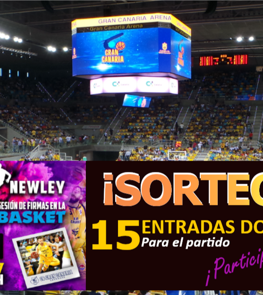 Sorteo de entradas para el partido Dreamland Gran Canaria vs. Joventut