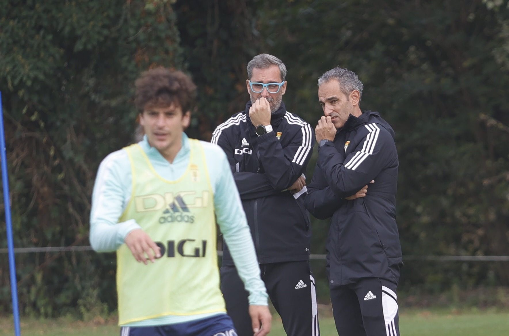 Las imágenes del entrenamiento del Oviedo