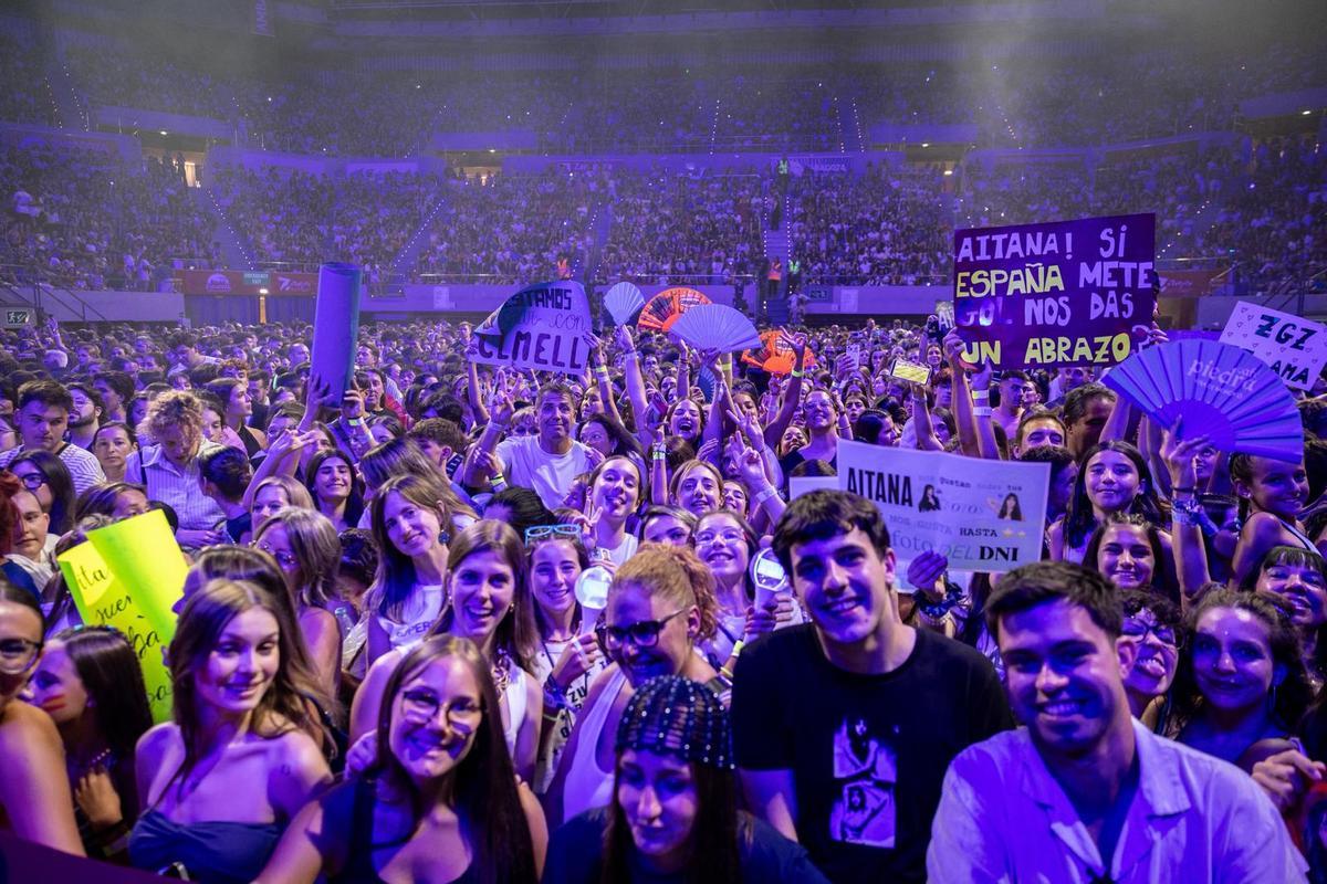 En imágenes | Aitana trae su 'Cuarto Azul' a un abarrotado Príncipe Felipe